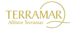 Logo dorado de Terramar